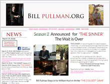 Tablet Screenshot of billpullman.org